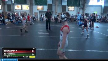 56 lbs Round 1 (6 Team) - Bradey Bleich, Mat Assassins vs MJ Marshall, Team Ohio