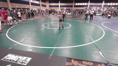 77 lbs Quarterfinal - Cooper Walker, Wyoming Undergound vs GeneGene Samuel, Pride WC