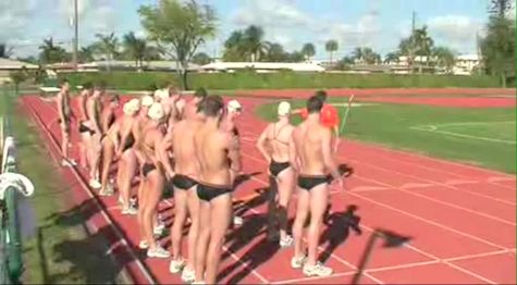 Sprint Practice with Virginia Tech