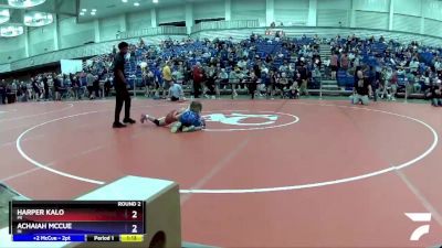 80-85 lbs Round 2 - Harper Kalo, MI vs Achaiah McCue, IN