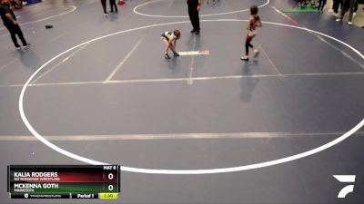 1st Place Match - Kalia Rodgers, No Nonsense Wrestling vs McKenna Goth, Minnesota