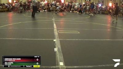 117 lbs Cons. Round 4 - Armani Mccann, Elite Wrestling vs Isa Kupa, The Force