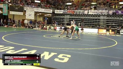 150 lbs Quarterfinal - Bentley Montgomery, Smith Center vs Josef Planasky, Anthony/Harper-Chaparral