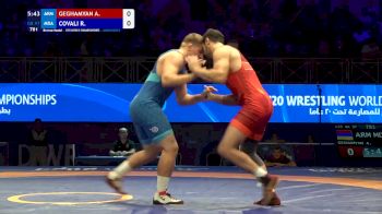 97 kg Final 3-5 - Arshak Geghamyan, Armenia vs Rostislav Covali, Moldova