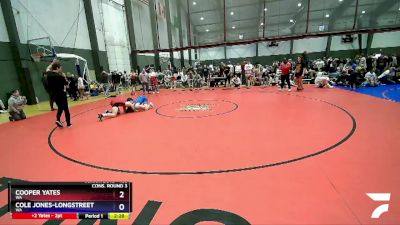 165 lbs Cons. Round 3 - Cooper Yates, WA vs Cole Jones-Longstreet, WA