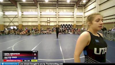 110 lbs Round 3 (4 Team) - EMMA ALBANESE, Nevada 1 vs Rhiannon Towers, Utah 2