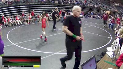 65 lbs Semis & 1st Wrestleback (8 Team) - Ainslee Kerr, Nebraska Red vs Hadlee Worrell, Team Iowa