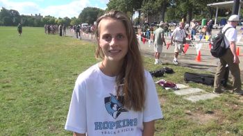 D3 school Johns Hopkins dominates the meet behind sophomore Felicia Koerner