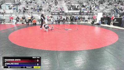 50 lbs Semifinal - Makenize Smith, IN vs Sterling Dias, NV