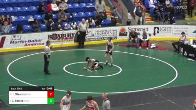 103 lbs Consi Of 4 - Ian Stearns, Titusville vs Caleb Kosko, Nazareth