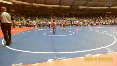 68 lbs Quarterfinal - Bristol Pope, Bulldawg Wrestling Club vs Harmony Lorenzo-DeHerrera, Duran Elite