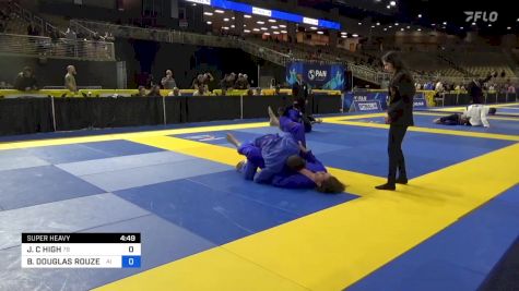 JUSTIN C HIGH vs BRYANT DOUGLAS ROUZER 2024 Pan Jiu Jitsu IBJJF Championship
