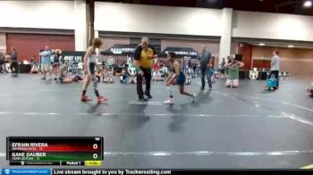 96 lbs Round 2 (6 Team) - Kane Dauber, Team Gotcha vs Efrain Rivera, Haywood Elite