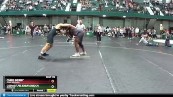 285 lbs Champ. Round 2 - Chris Berry, Iowa Western vs Dzhabrail Khurshidov, Michigan