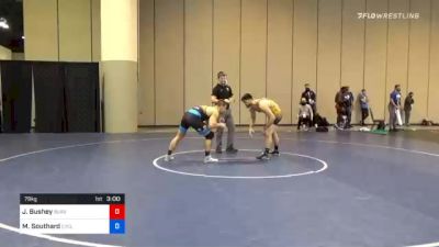 79 kg Consolation - Jordan Bushey, Burg Training Center vs Maxwell Southard, Cyclone Regional Training Center C-RTC