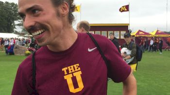 Matt Welch after runner up performance at Roy Griak