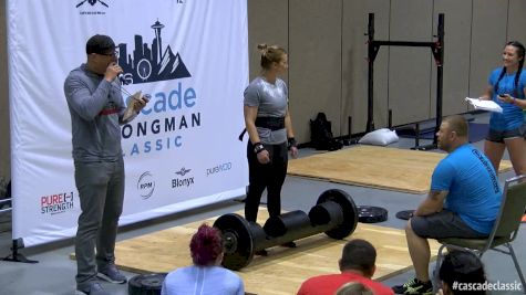 2016 Cascade Strongman Classic- Log Clean and Press (Women)