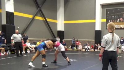 155 lbs Round 5 (16 Team) - Esperanza Calvillo, Minnesota Storm vs Piper Zatechka, Nebraska Wrestling Academy