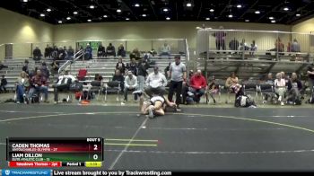 150 lbs Round 2 (6 Team) - Caden Thomas, Untouchables-Olympia vs Liam Dillon, Elite Athletic Club