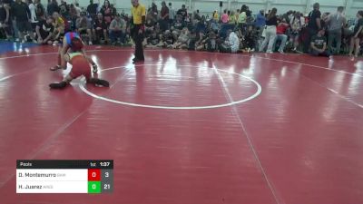 80 lbs Pools - Dale Montemurro, BAM Training Center vs Hudson Juarez, Ares W.C. (MI)