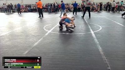 88 lbs Round 3 (4 Team) - Matt Harrington, Rambler WC vs Noah Ford, Roughhouse