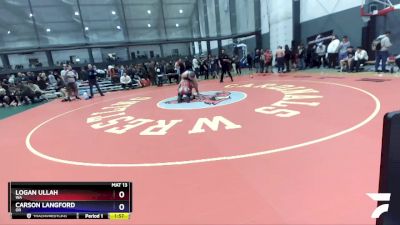 190 lbs Quarterfinal - Logan Ullah, WA vs Carson Langford, OR