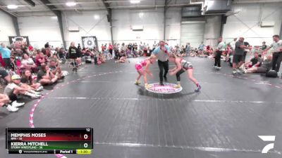 110 lbs Round 3 (3 Team) - Memphis Moses, RPA vs Kierra Mitchell, Storm Wrestling