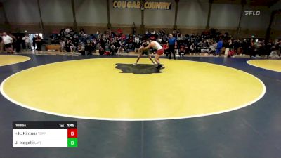 168 lbs Round Of 32 - Kaiden Kintner, Toppenish (WA) vs Jonathan Inagaki, Layton (UT)