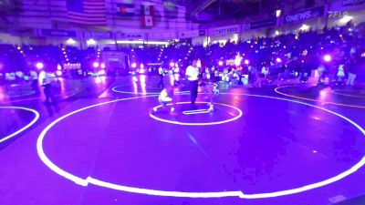 132 lbs Quarterfinal - Aaron Boone, The Royal vs Trent Lainez, Air Academy HS