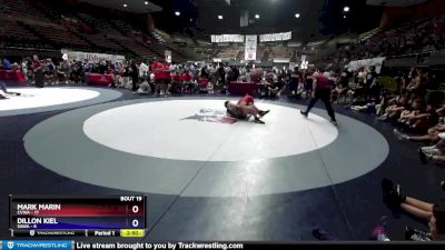 195 lbs Round 3 (16 Team) - Mark Marin, CVWA vs Dillon Kiel, SAWA