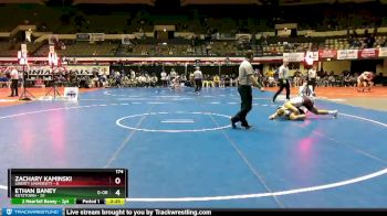 174 lbs Round 3 (3 Team) - Ethan Baney, Kutztown vs Zachary Kaminski, Liberty University