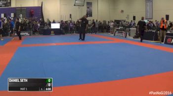 Daniel Seth vs Jon Satava 2016 IBJJF Pan No-Gi