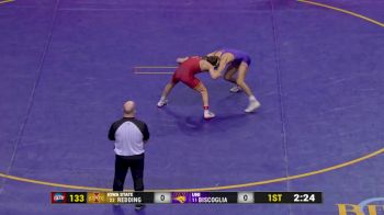 133 lbs - Zach Redding, Iowa State vs Kyle Biscoglia, Northern Iowa