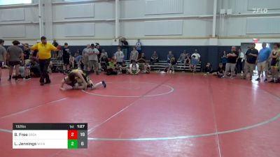 132 lbs Pools - Bryson Free, Grease Monkeys vs Levi Jennings, WV North Central Elite - Vengeance