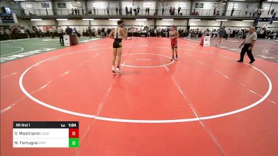 118B lbs Rr Rnd 1 - Vincent Mastrianni, Journeymen vs Nicholas Fortugno, Empire Wrestling Academy