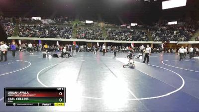 67 lbs Cons. Round 2 - Cael Collins, Iowa vs Urijah Ayala, Sebolt Wrestling Academy