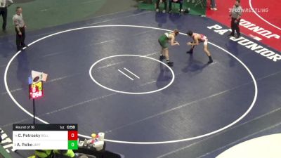 147 lbs Round Of 16 - Chase Petrosky, Belle Vernon vs Alek Palko, Jefferson Morgan