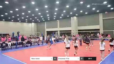 New wave vs Empower Fire - 2022 JVA World Challenge presented by Nike - Expo Only