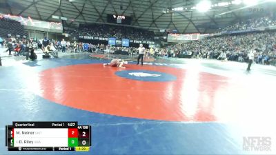 4A 138 lbs Quarterfinal - Dash Riley, Issaquah vs Mitchell Neiner, South Kitsap