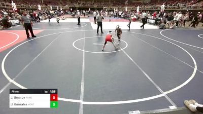 61 lbs Final - Jamshed Umarov, Pomona Elite WC vs Uriah Gonzales, Montrose Elite Wrestling