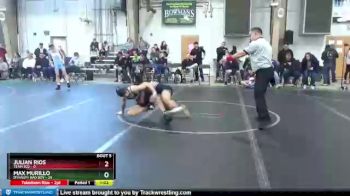 92 lbs Round 3 (4 Team) - Max Murillo, Dynasty Bad Boy vs Julian Rios, Team 922