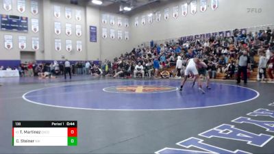 138 lbs Cons. Round 2 - Tayvontay (Tay) Martinez, Christian County vs Cade Steiner, Northwest