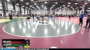 140 lbs Rd# 5- 3:45pm Friday Final Pool - Ben James, Team Ohio vs KJ Vazquez, M2TC Blue