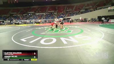 5A-144 lbs Champ. Round 1 - Perrin Helsel, Ashland vs Clayton Waldron, Mountain View