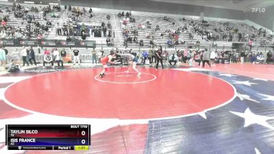 65 lbs Semifinal - Taylin Silco, TX vs Isis France, AZ