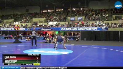 149 lbs Cons. Round 3 - Colby Frost, Southern Maine vs Mike Glynn, RIT