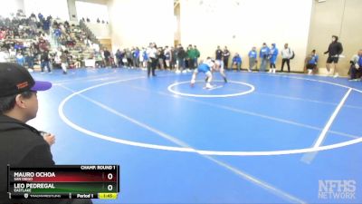 154 Boys Champ. Round 1 - Mauro Ochoa, San Diego vs Leo Pedregal, Eastlake