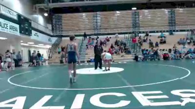 120 lbs Round 3 (6 Team) - JALEN MAY, CENTRAL INDIANA ACADEMY OF WRESTLING vs KAEDEN BENEDICT, WARRIOR RTC