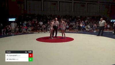 220 lbs Final - Kannon Campbell, Buchanan vs Michael Murillo, Bakersfield