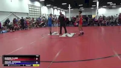 106 lbs 2nd Wrestleback (8 Team) - Audon Clark, Washington vs Regan Johnson, Minnesota Red